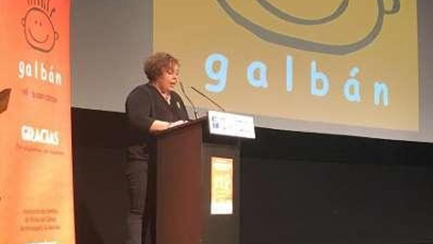 La presidenta de Galbán, Eva López.