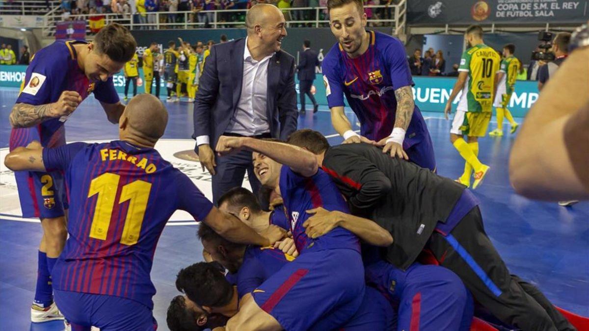 El Barça Lassa derrotó al Jaén Paraíso Interior en la última Copa del Rey