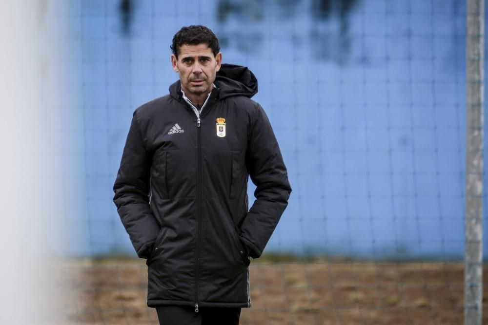 Entrenamiento del Real Oviedo