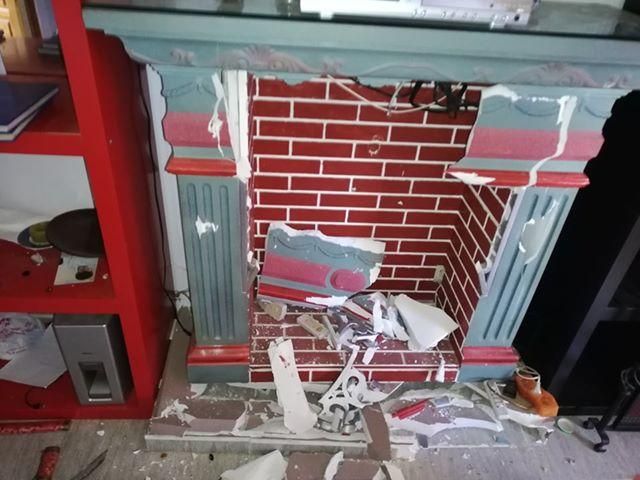 Un inquilino arrasa la casa en Agüimes después de ser desahuciado