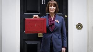 La ministra de Economía británica, Rachel Reeves.