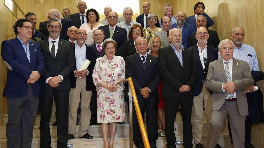 Actos de celebración del Colegio Oficial de Médicos a los colegiados jubilados. // Gustavo Santos