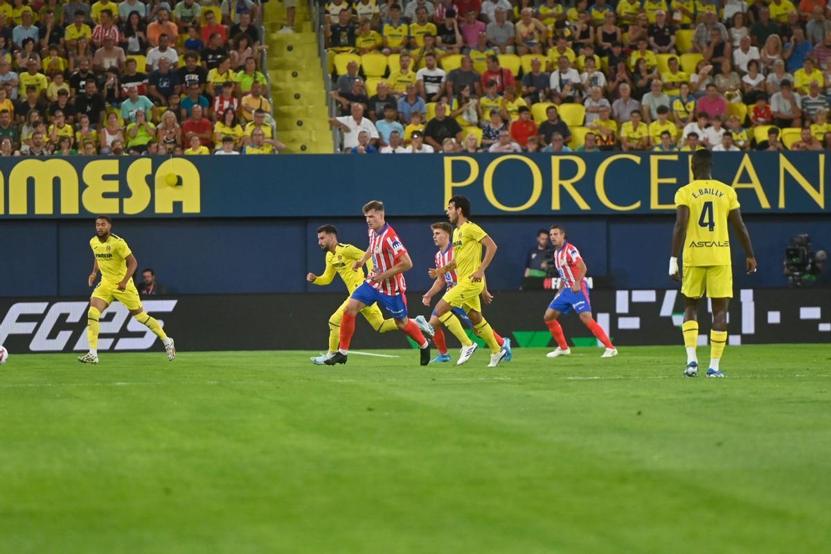 Imagen del Villarreal-Atlético de Madrid.