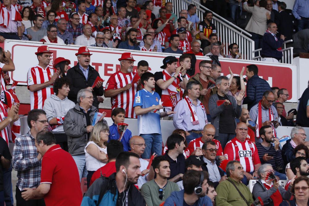 L'afició del Girona a Montilivi