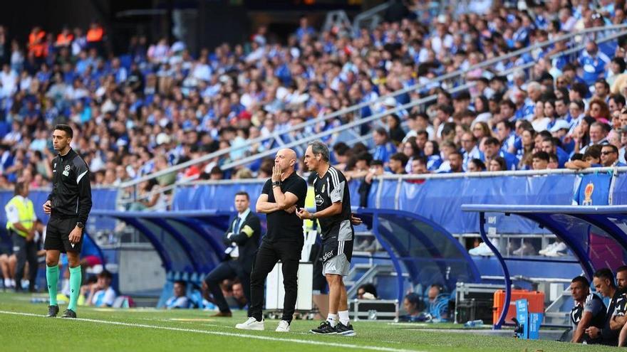 Julián Calero, técnico del Oviedo, impone el optimismo: “Esto no es como empieza, nadie tiene que entrar en depresión en la jornada 2”