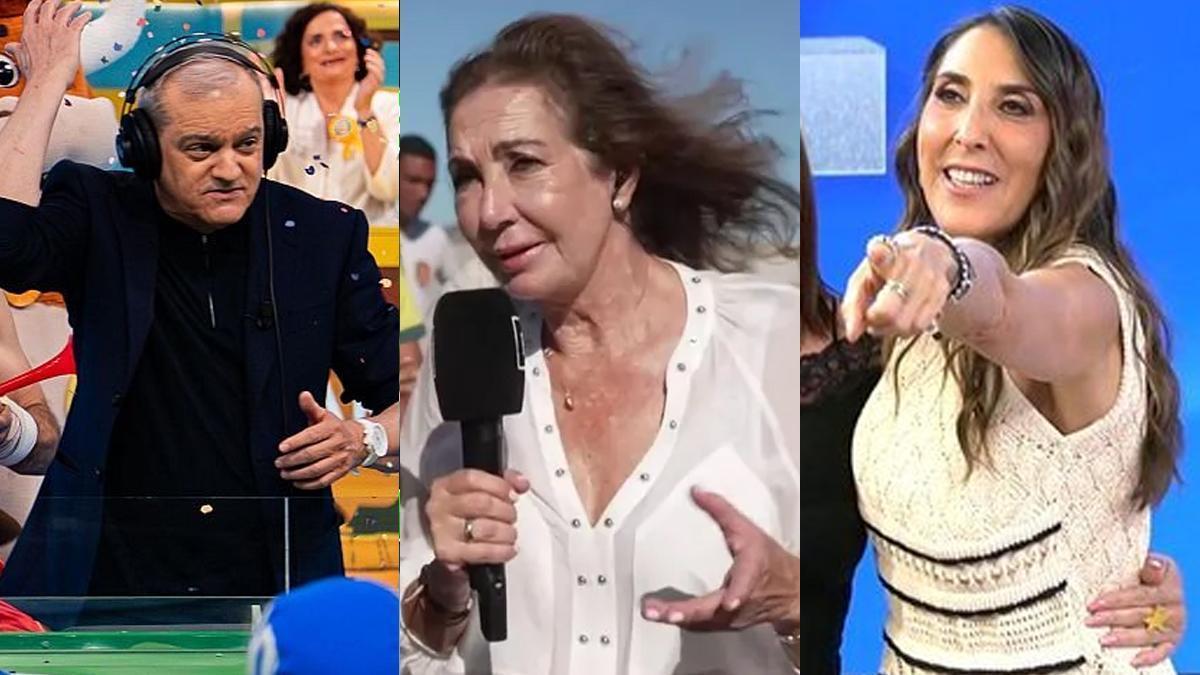 Ramón García, Ana Rosa Quintana y Paz Padilla