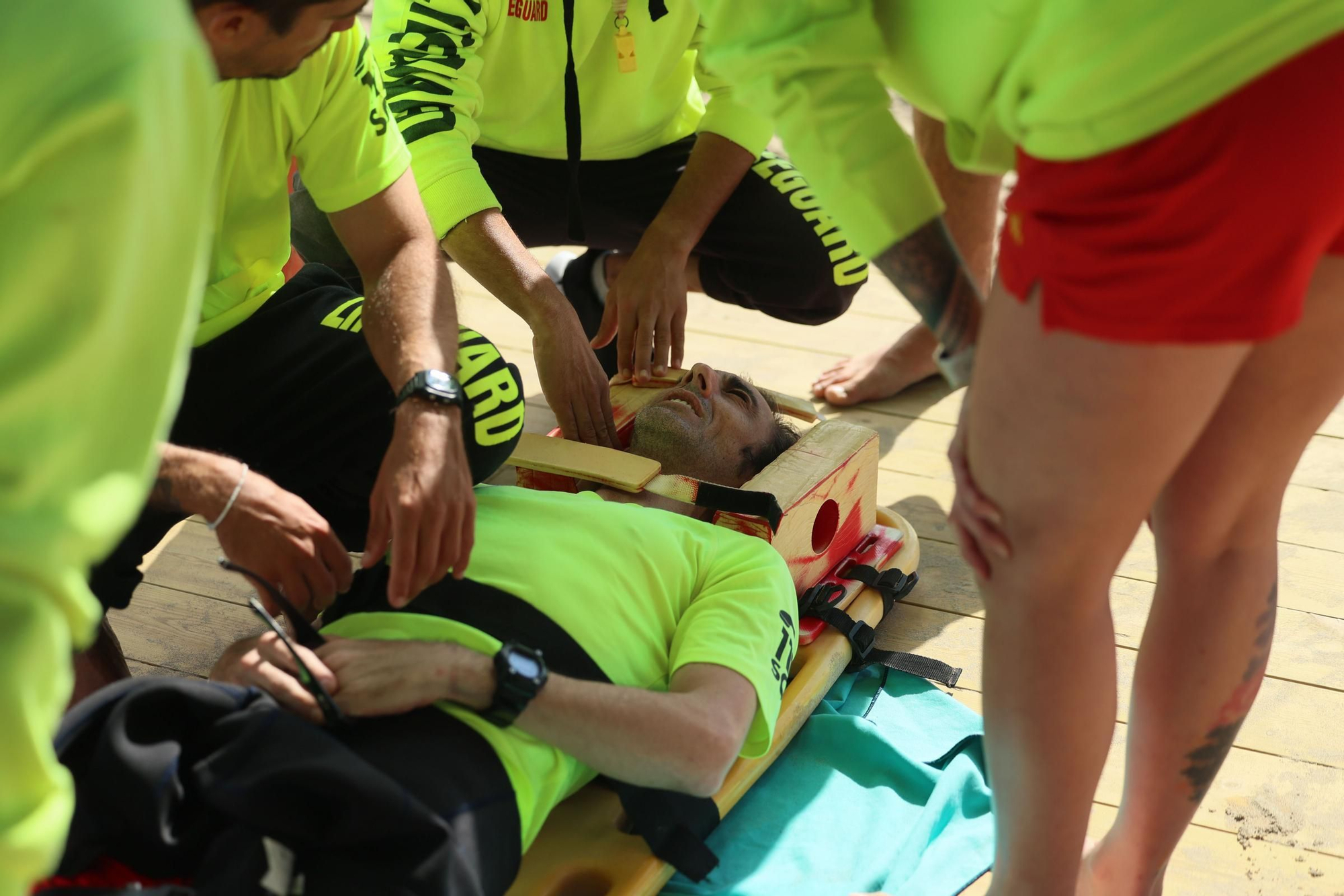 Galería: Más de 40 socorristas empiezan en nueve playas de Sant Josep