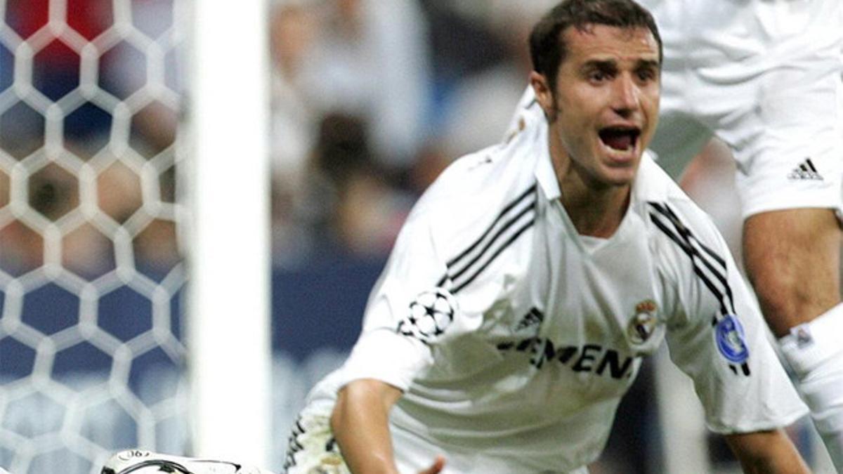 Ivan Helguera, en su etapa en el Real Madrid