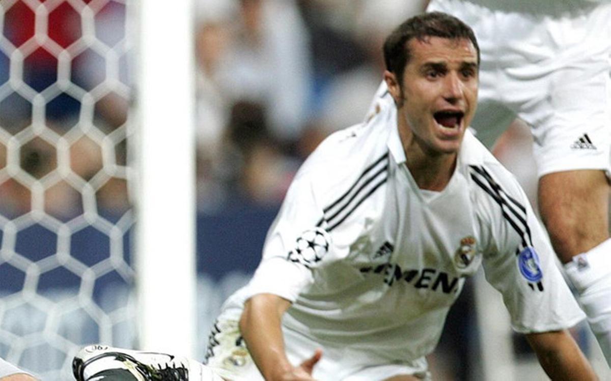 Ivan Helguera, en su etapa en el Real Madrid