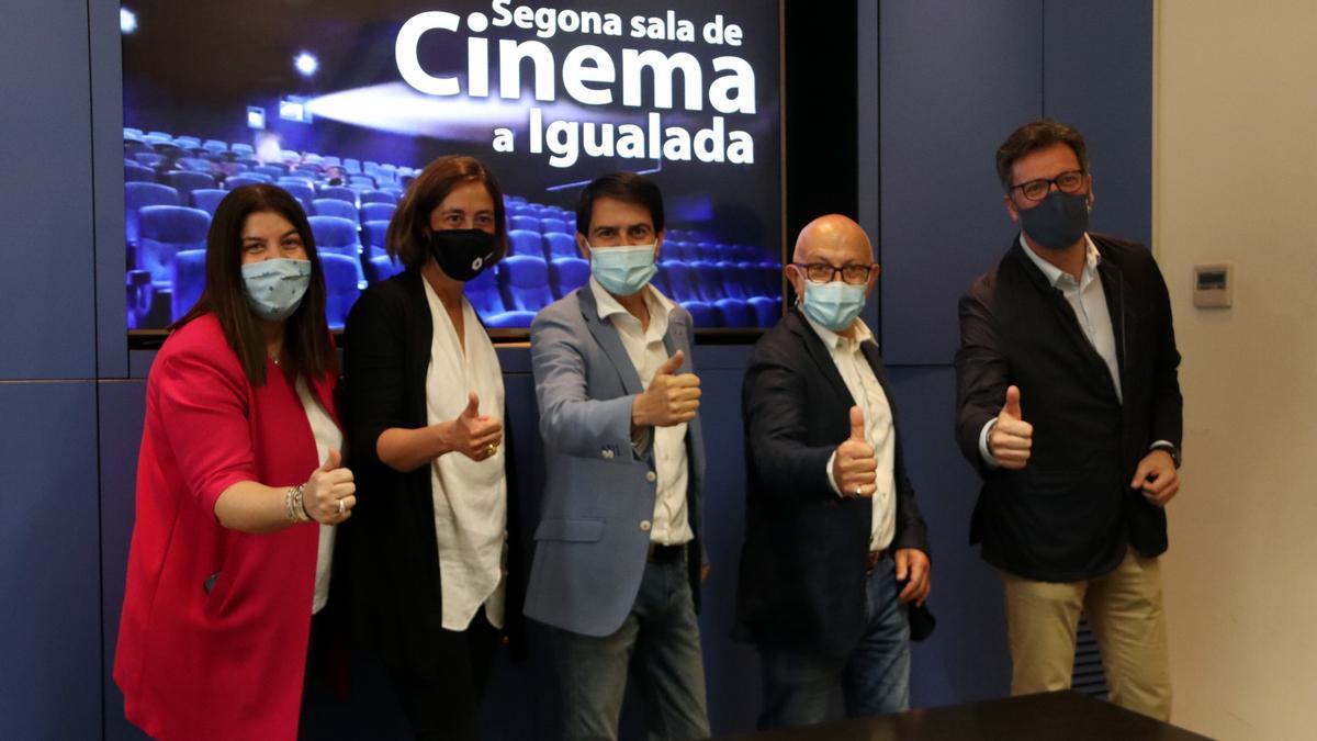 Presentació del projecte de la segona sala de cinema a Igualada