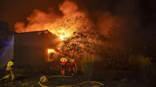 Situación de los incendios en Galicia el jueves 14 de agosto