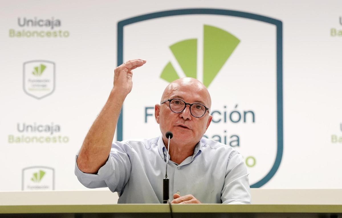 Antonio Jesús López Nieto, presidente del Unicaja