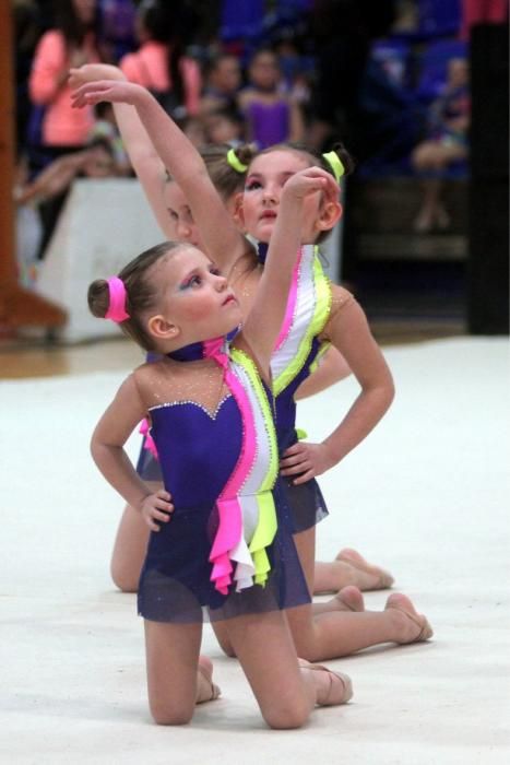 Cartagena celebra la primera jornada de la competición escolar de gimnasia rítmica con más de 1.000 participantes