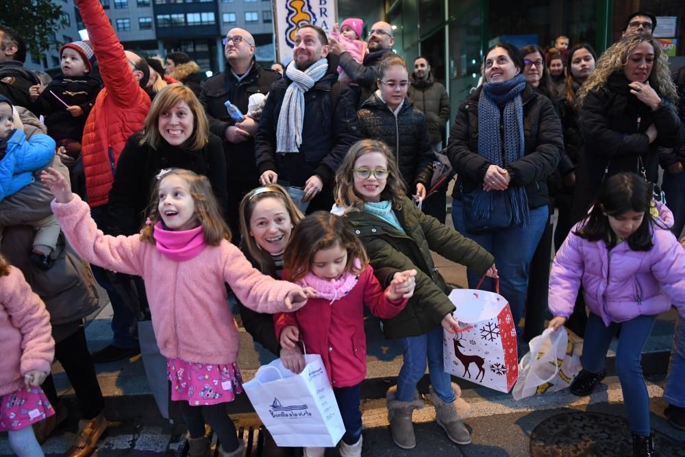 Cabalgata de los Reyes Magos en A Coruña en 2020