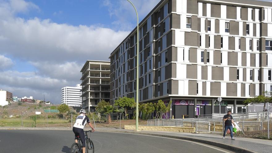 Vista de una de las nuevas salas de apuestas que han abierto recientemente en Tamaraceite.