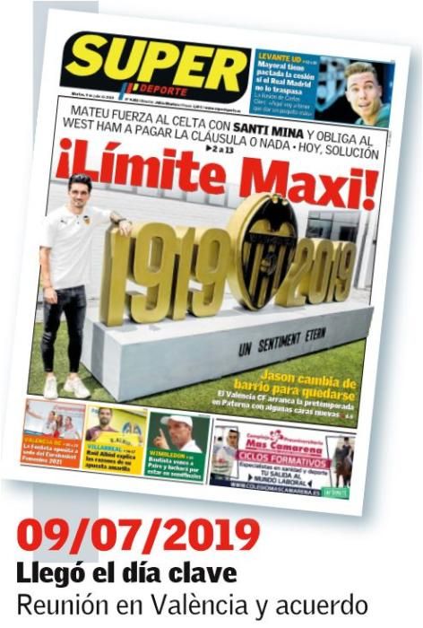 El fichaje de Maxi Gómez por el Valencia CF, día a día