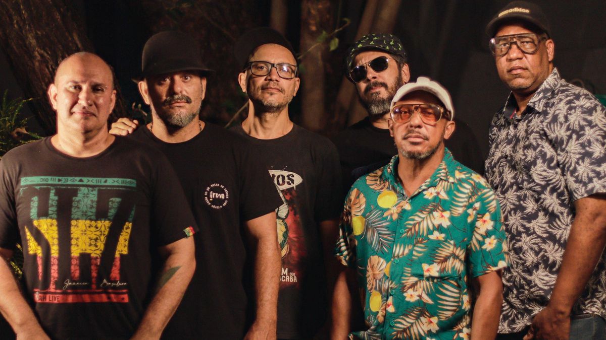 La banda brasileña Naçao Zumbi, que actúa este jueves en la sala Mon.
