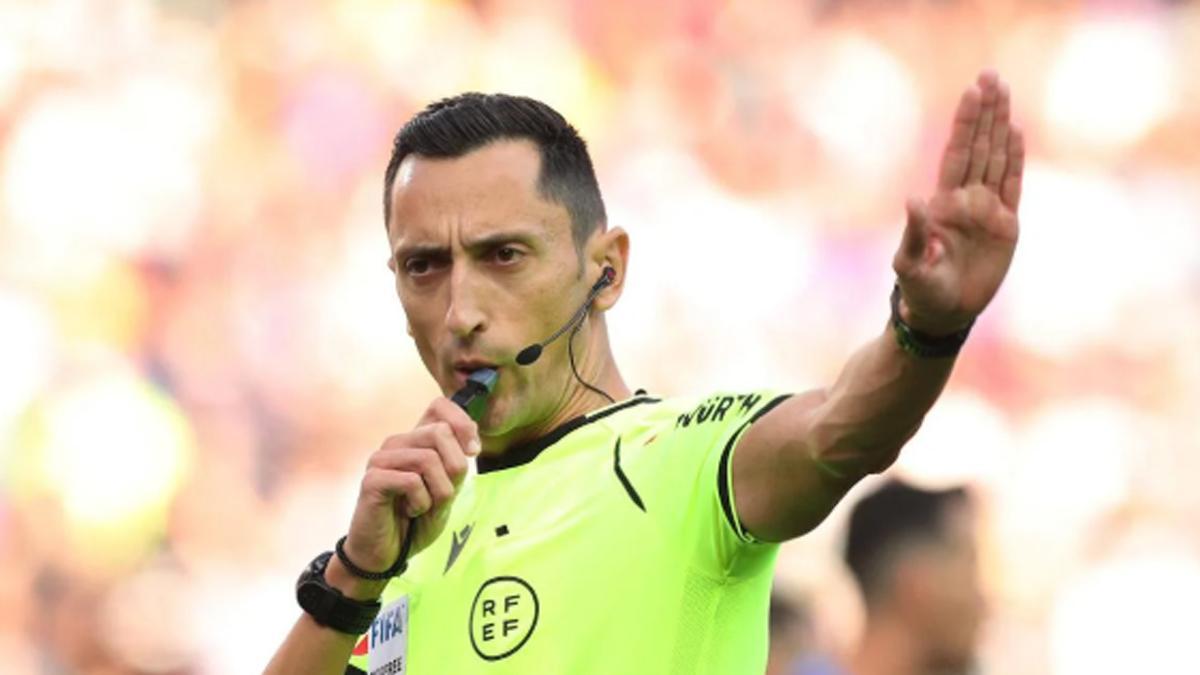 Sánchez Martínez, durante un partido