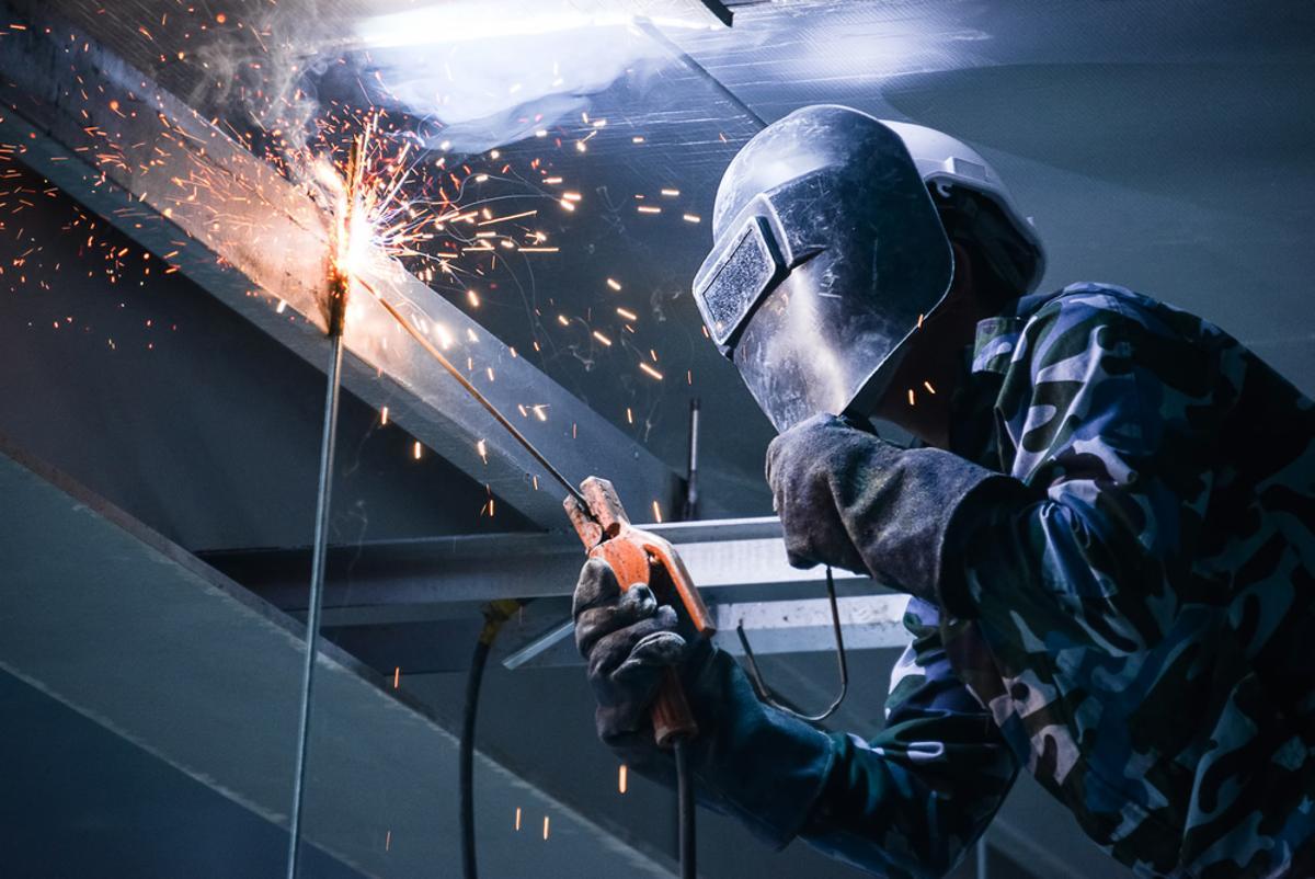 Trabajo de soldadura profesional