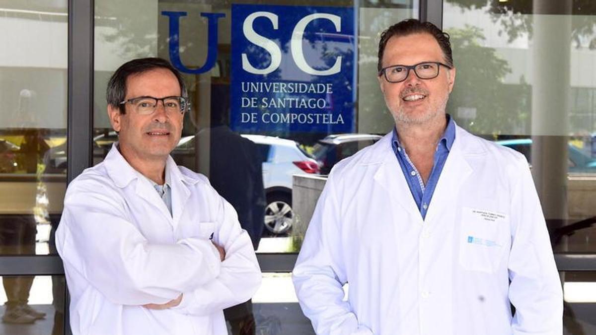 Antonio Salas, a la izquierda, y Federico Martinón, autores principales del estudio.