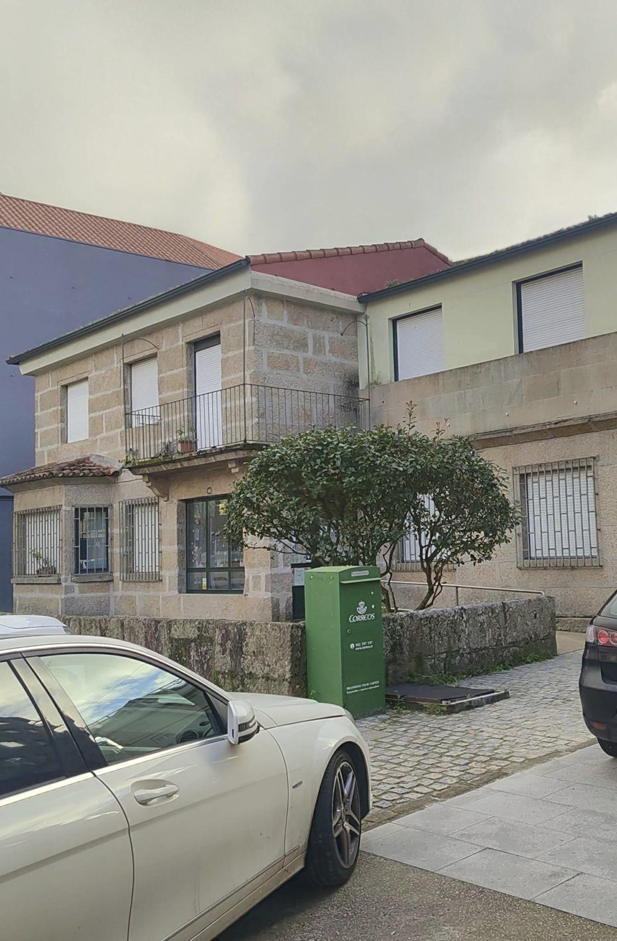 Inmueble de la UAD de Cangas.