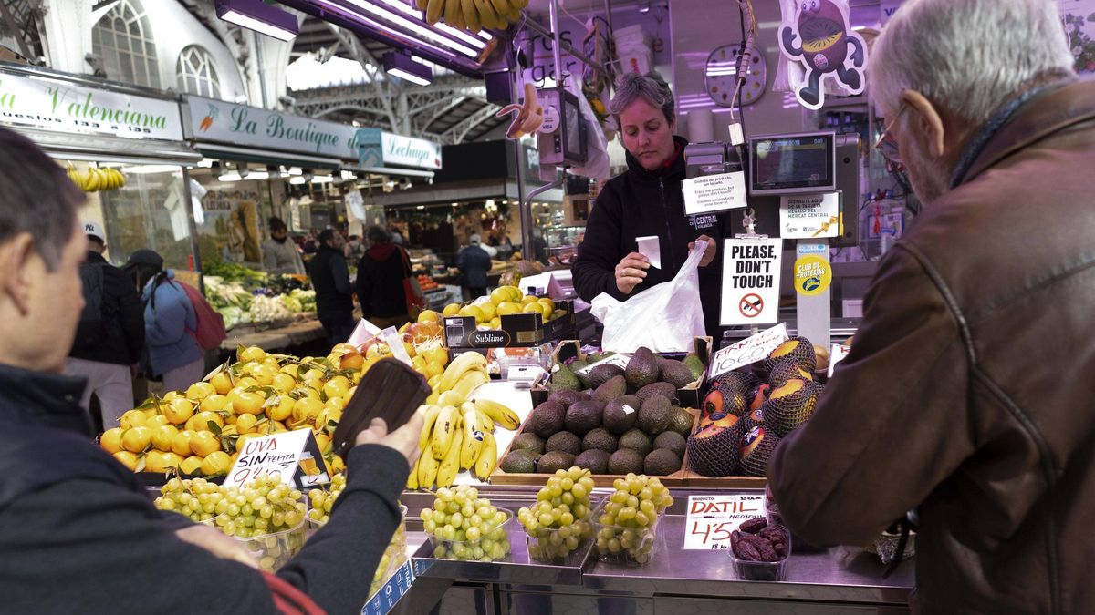 Puestos de venta del Mercado Central