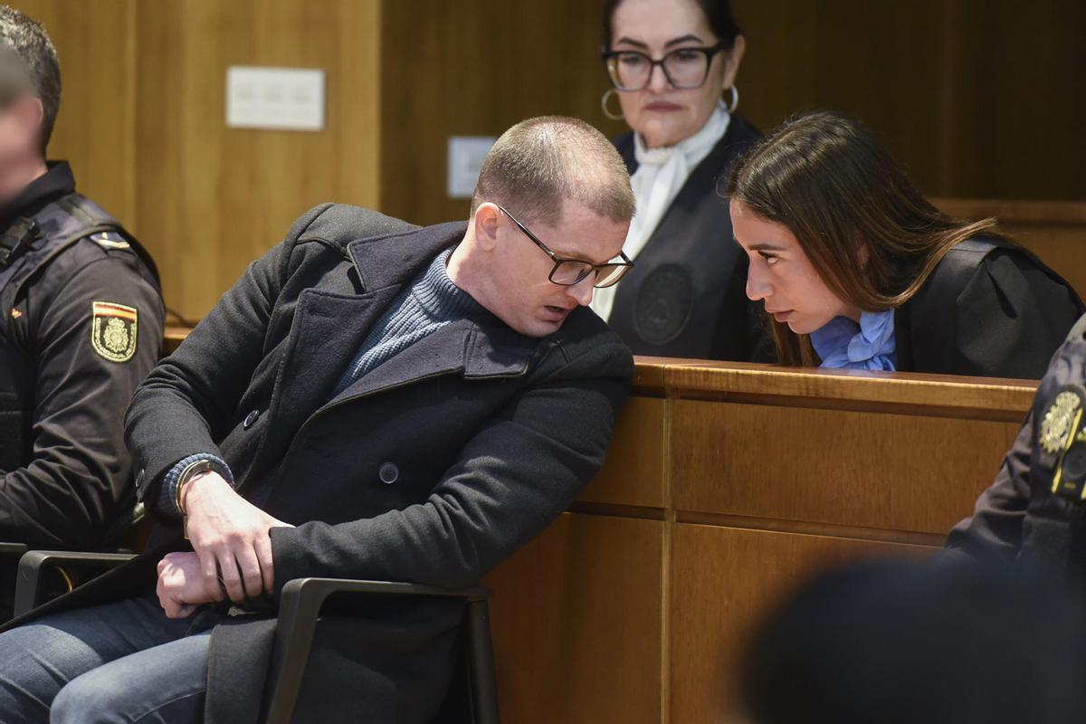 Una de las sesiones del juicio por el crimen de Boltaña.