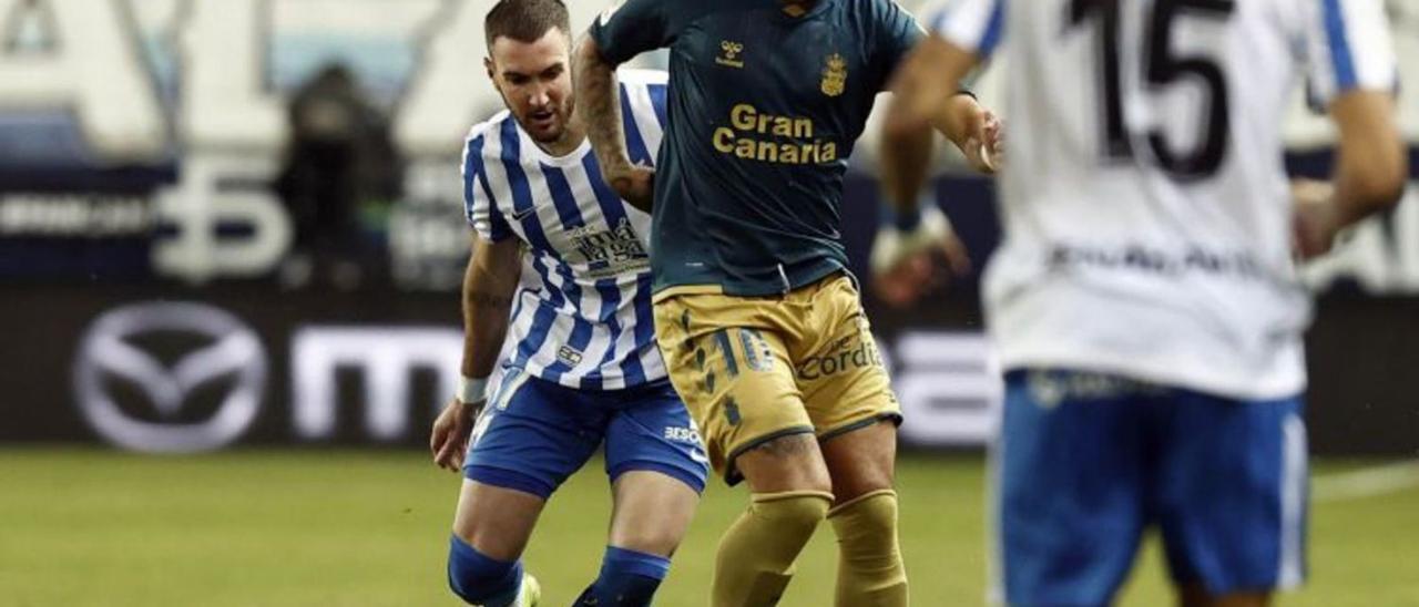 La victoria contra Las Palmas (2-1) el 20 de noviembre fue la última del Málaga CF como local.