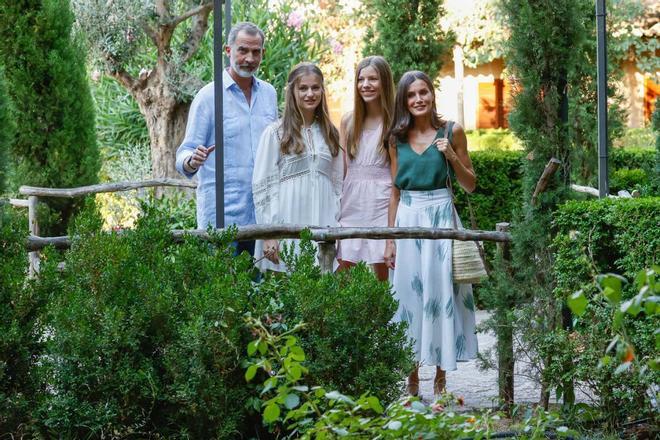 El posado de la familia real en Mallorca, en la Cartuja de Valldemossa