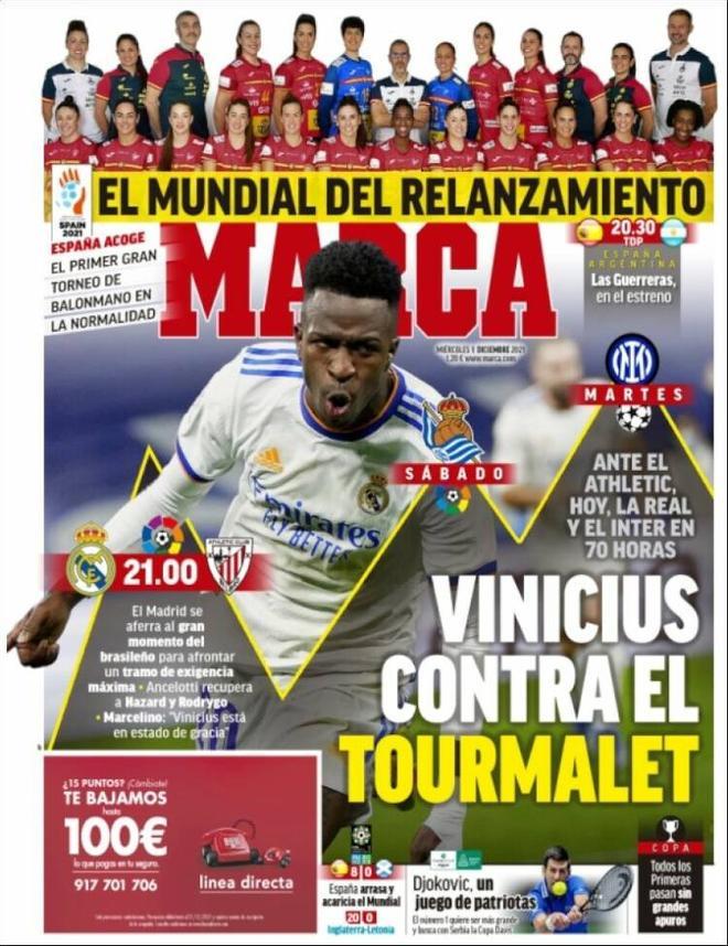 Las portadas de la prensa deportiva de hoy