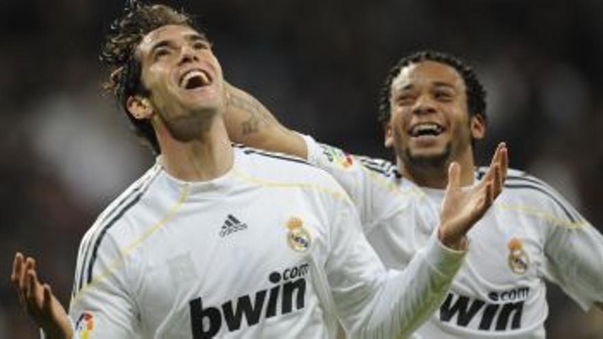 Kaká se reencuentra con el gol en el Bernabéu