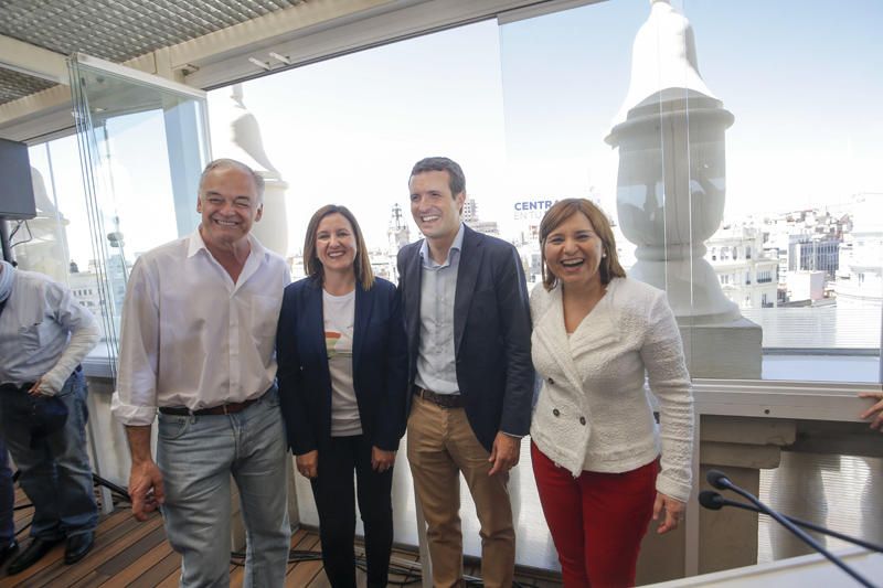 Mitin de Pablo Casado y María José Catalá