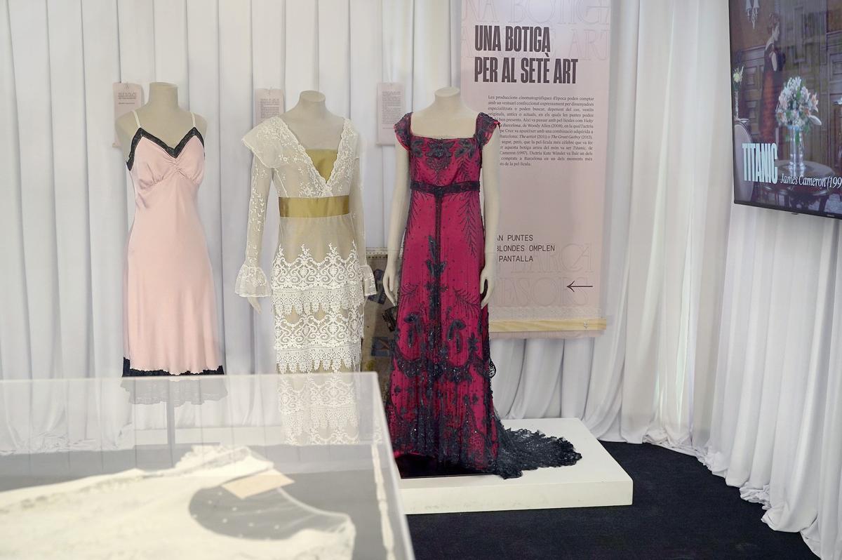 El 'rincón del cine' de la exposición 'Tresors de L'Arca'.