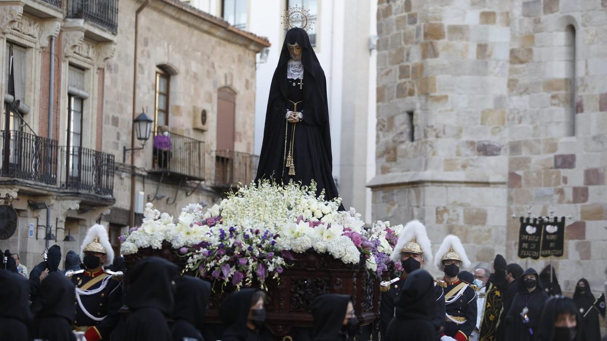 La Soledad, en las calles de Zamora.