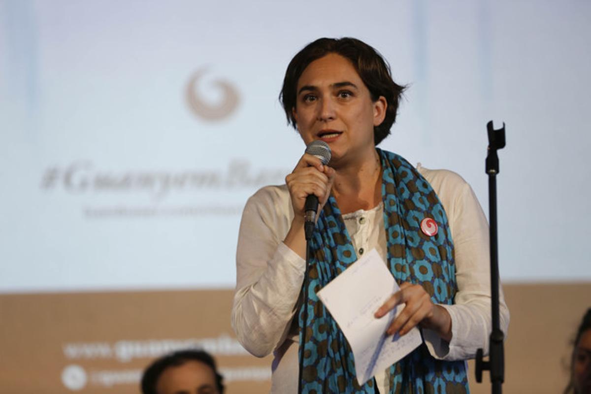Presentació d’Ada Colau del moviment Guanyem Barcelona. Presentació d’Ada Colau del moviment Guanyem Barcelona.