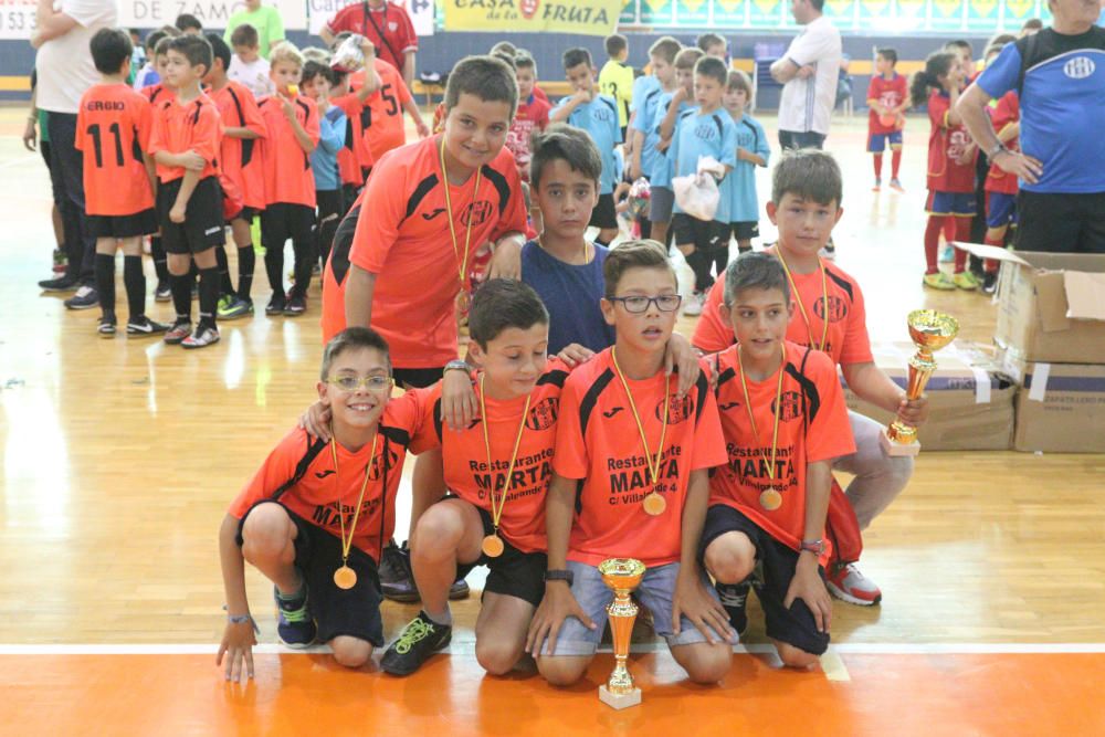 Entrega de trofeos del Torneo de La Amistad