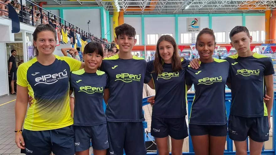 Lara Amarilla (El Perú Cáceres Wellness), campeona de España alevín