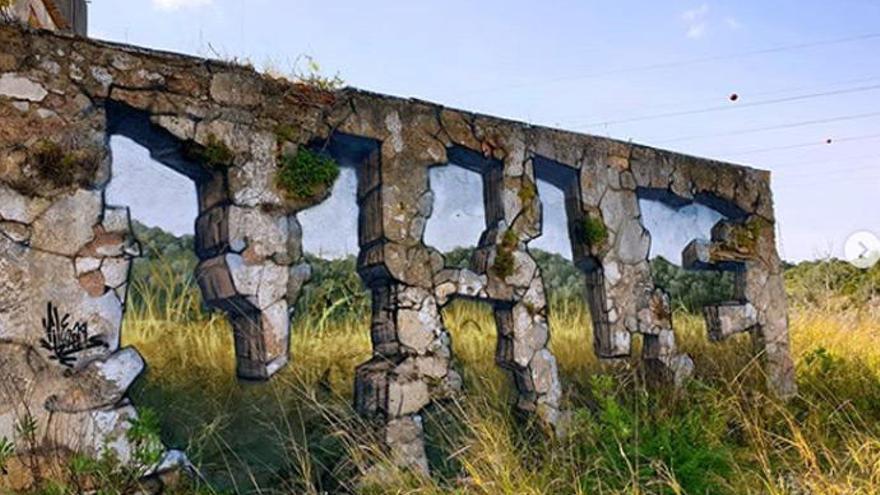 El grafitero que hace invisible cualquier muro