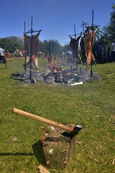 Fiesta del Corderu en Prau L.lagüezos