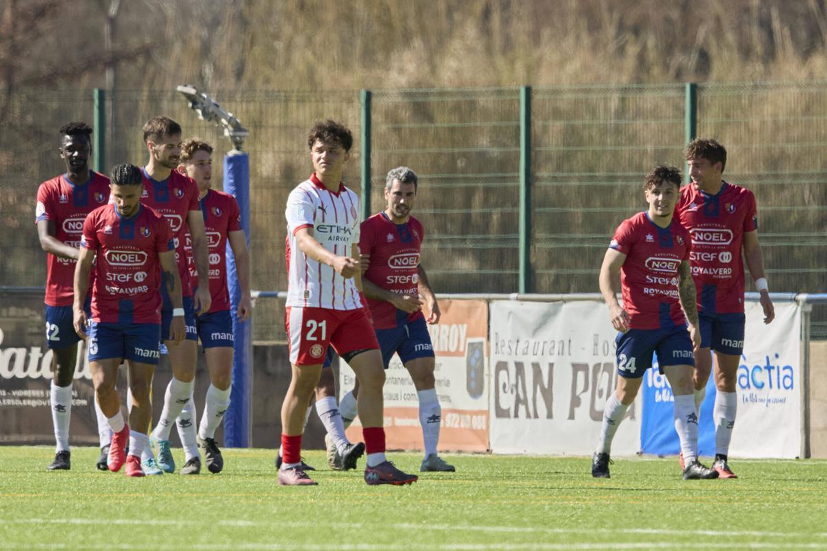 20260222 Futbol Girona B - Olot a Vidreres