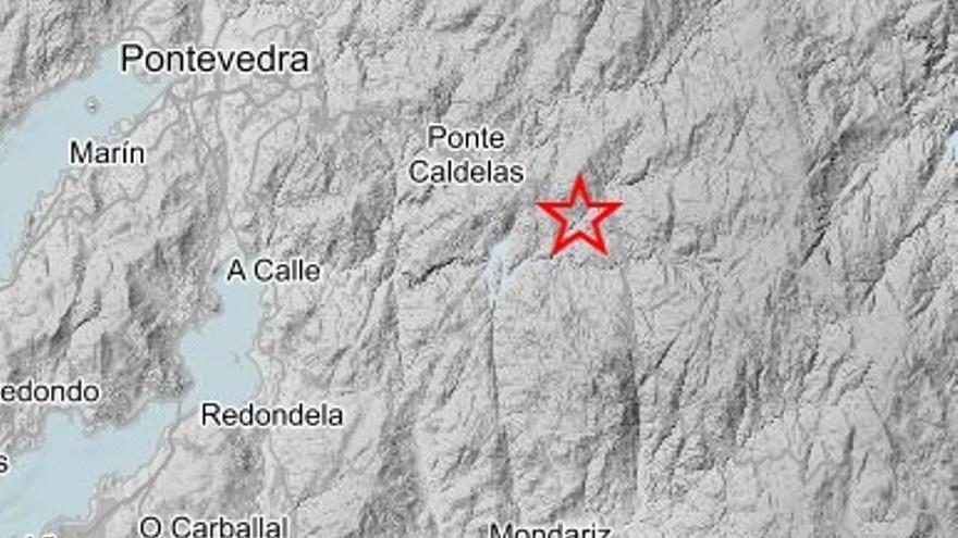 Fornelos de Montes registra un terremoto de magnitud 2,6