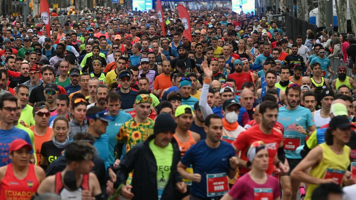 La Media Maratón de Barcelona 2022 vuelve a llenar las calles de la ciudad