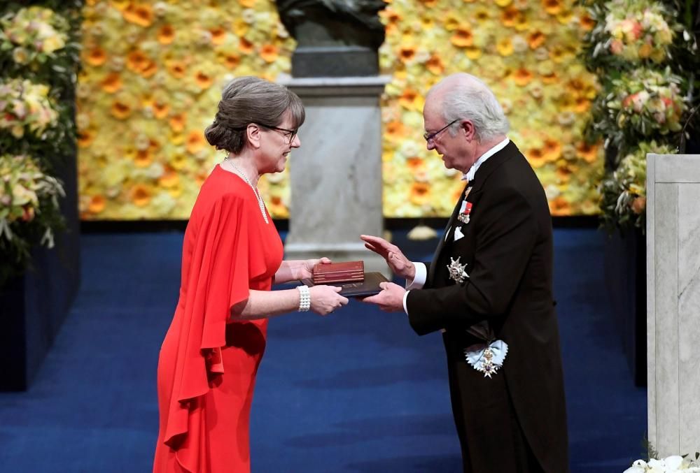 Ceremonia de entrega de los premios Nobel 2018 ...