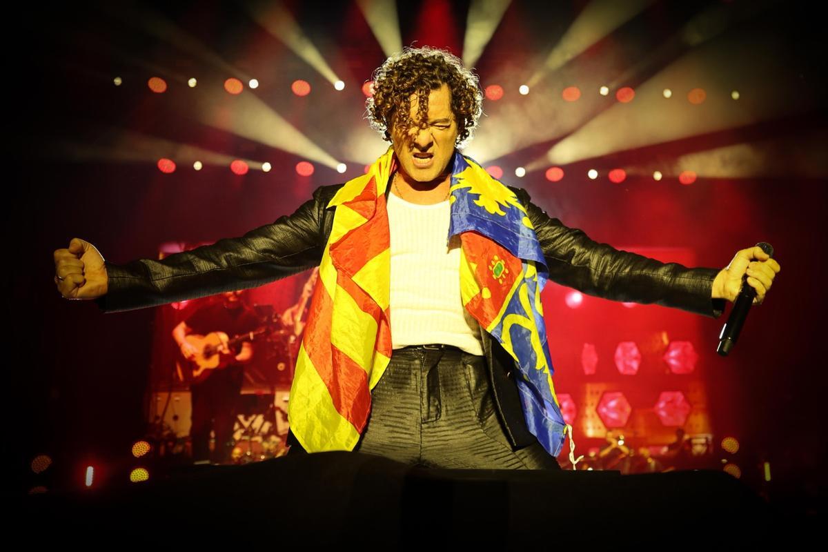 David Bisbal sobre el escenario del Bigsound.