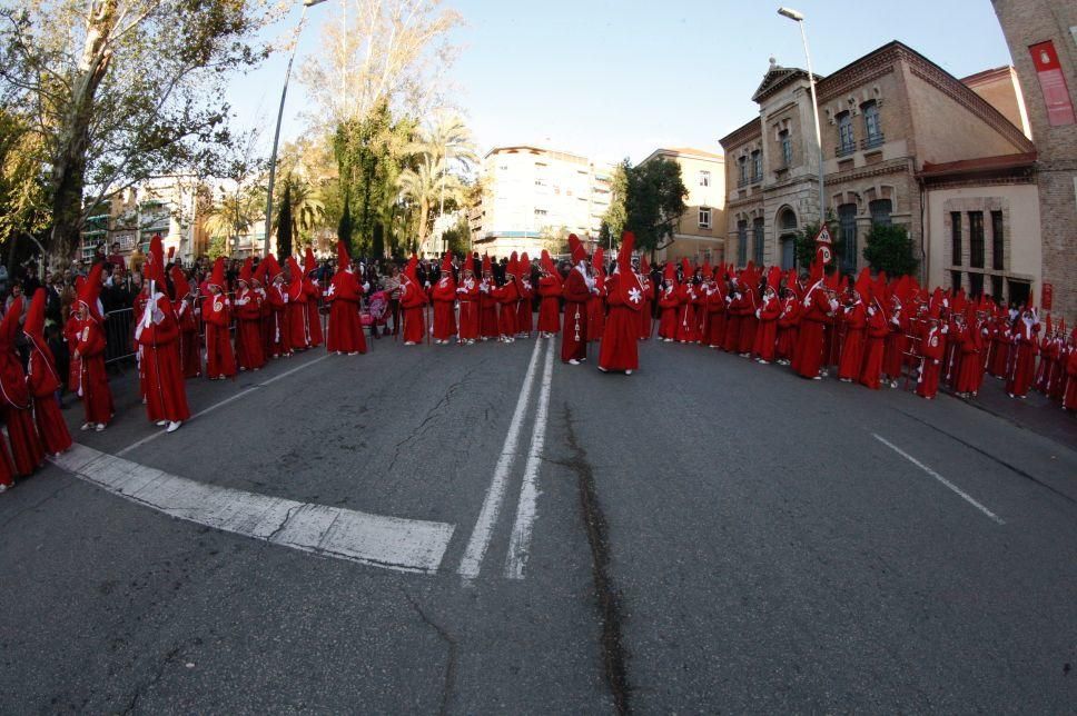 Miércoles Santo 'colorao' en Murcia