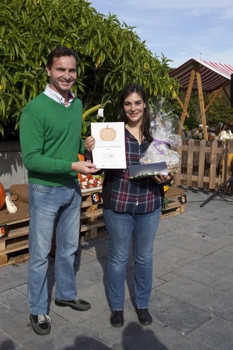 Entrega de premios del Concurso de Calabazas en el Botánico