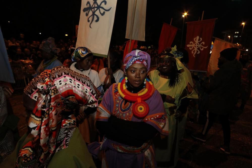 Cabalgata de Reyes 2019 en Gijón