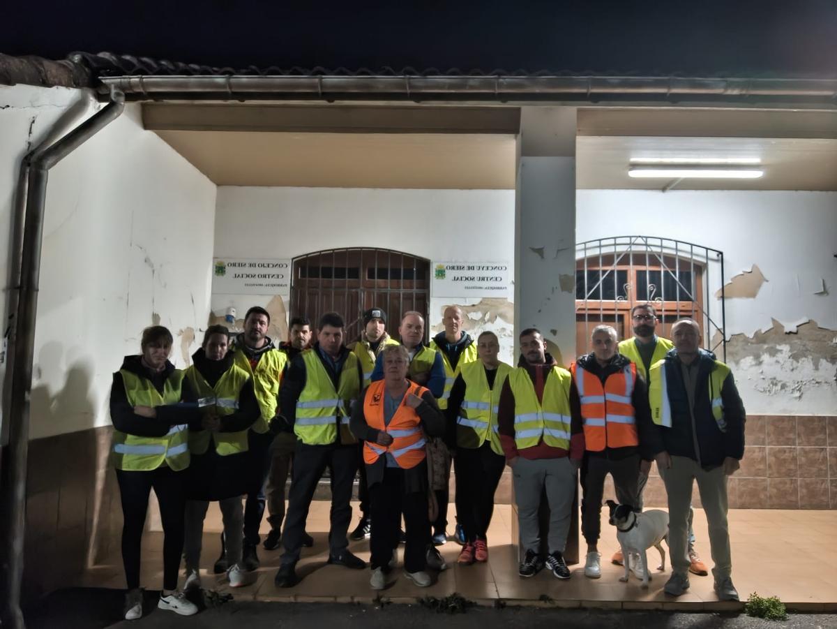 La patrulla vecinal, en la noche de este domingo