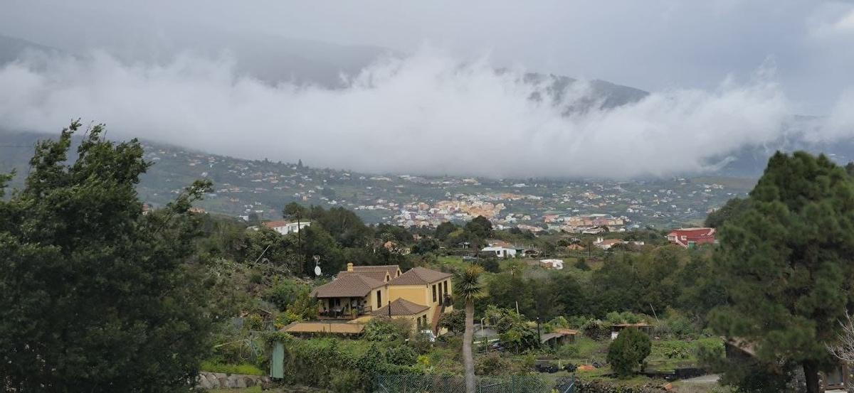 Nubes en La Palma