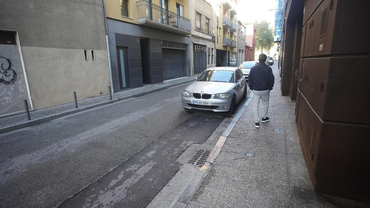 El tram del carrer Figuerola que es reformarà.